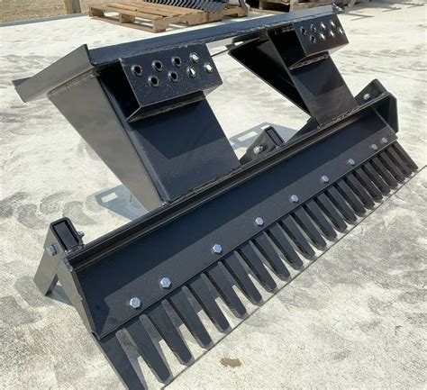 mini skid steer scarifier|bobcat scarifier attachment.